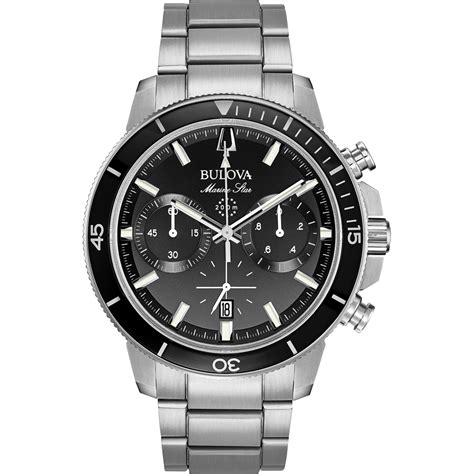 bulova mens sea master watches low prices|bulova marine star collection watch.